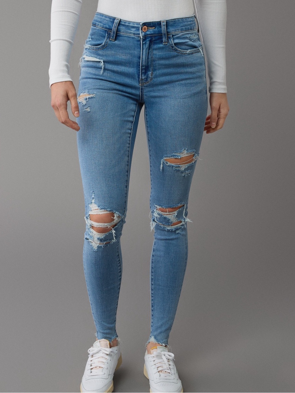 AE Next Level Ripped High-Waisted Jegging. NWOT